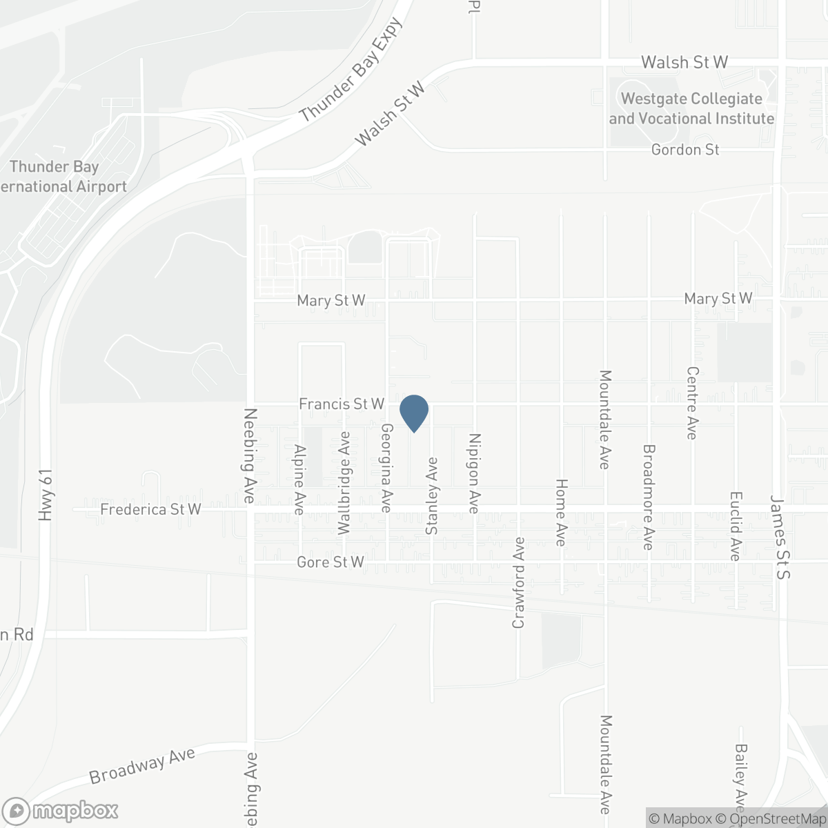 1308 Francis ST, Thunder Bay, Ontario P7E 4G3